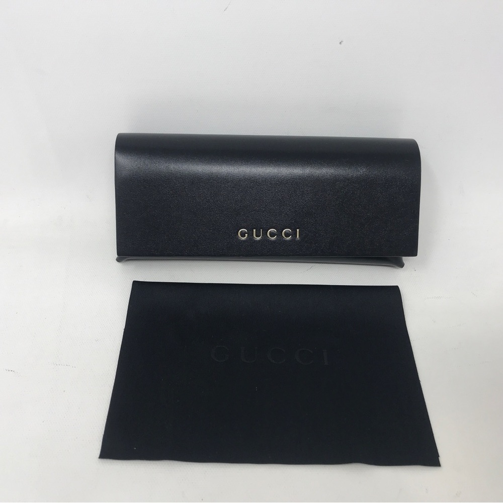 Gucci Black Eyewear Case with Cloth, OS - Black